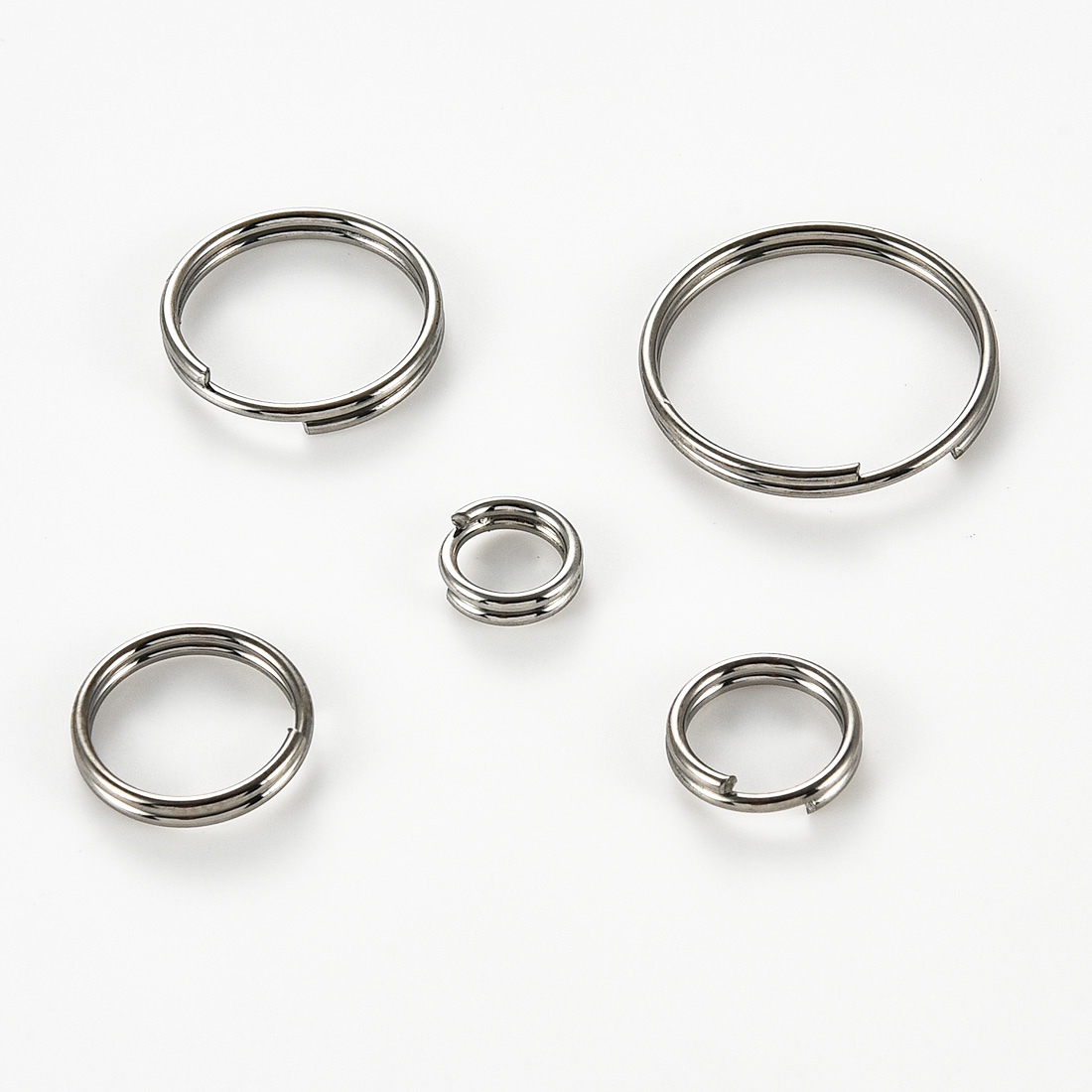Jewelry Making Closed Jump Rings - 100 Stuks Rvs Mini Dubbele Open