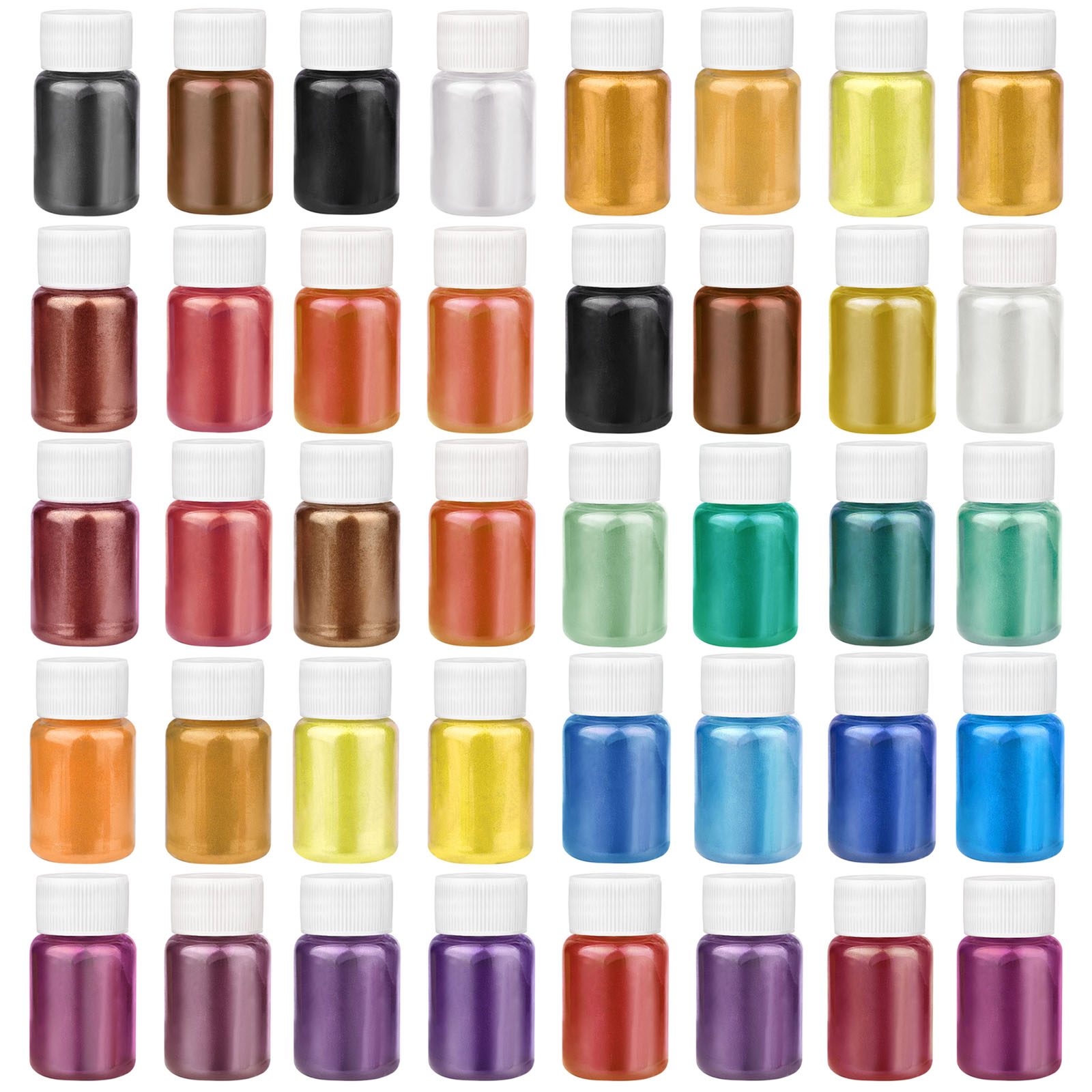 Jewelry Making Uv Resin Kit - 4 Kleuren/Set Parelmoer Poeder Hars Pigment