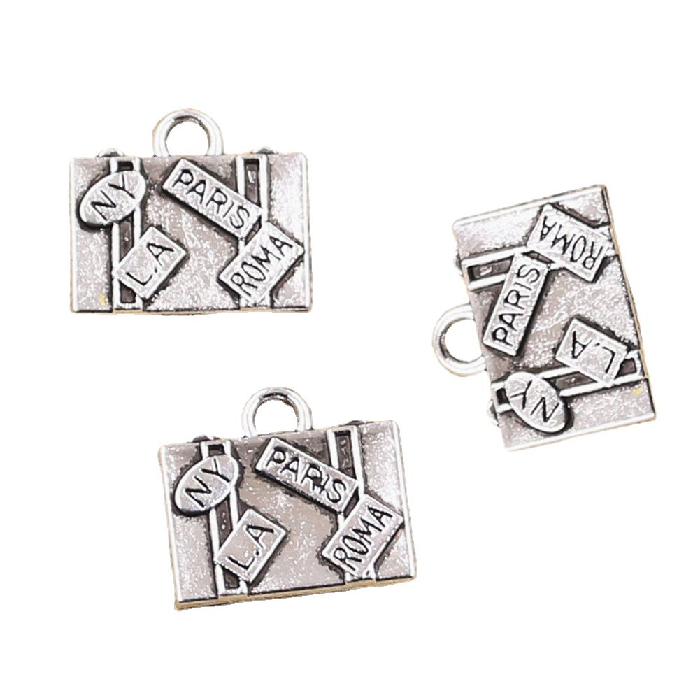Jewelry Making York - 10Pcs Charms Reistassen New York Parijs