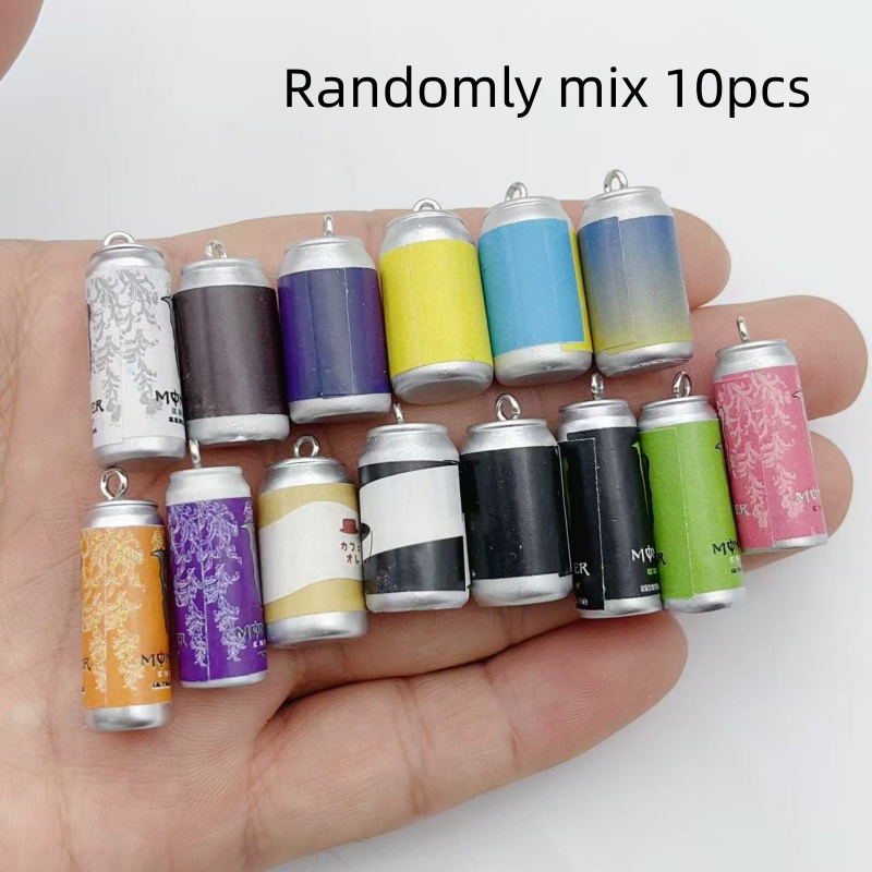 Jewelry Making Resin - 10 stuks mini simulatie drankblikjes hars