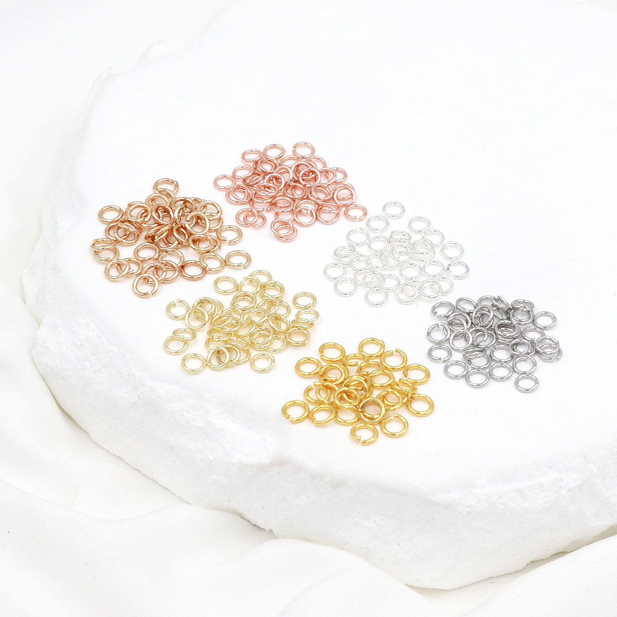 Jewelry Making Closed Jump Rings - Een pakket 925 zilveren open ringetjes
