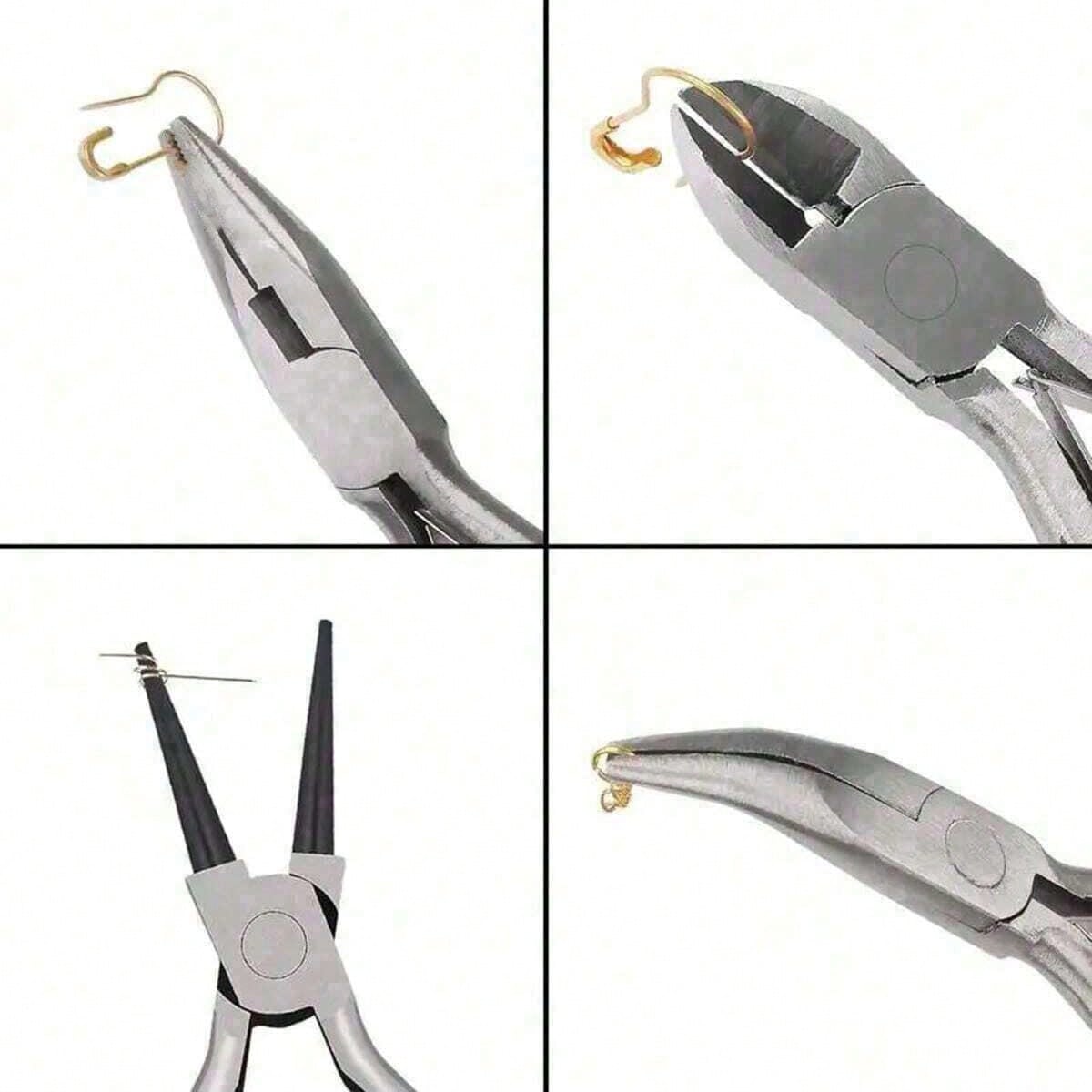 Jewelry Making Needle Nose Pliers - 6/5/3-delige gereedschapset voor het maken van