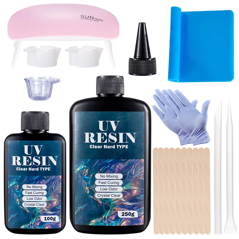 Jewelry Making Uv Resin Kit - Harde UV-harslijmset Snel uithardende epoxyhars UV-lijm