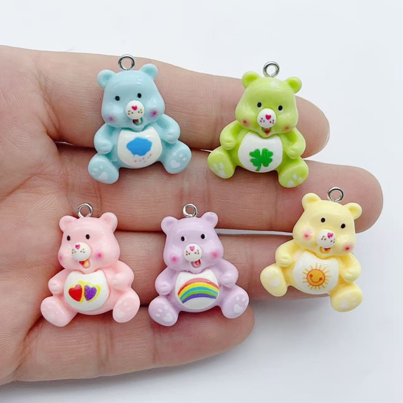 Jewelry Making Resin - 10 stuks cartoon dierenbedelhangers voor het