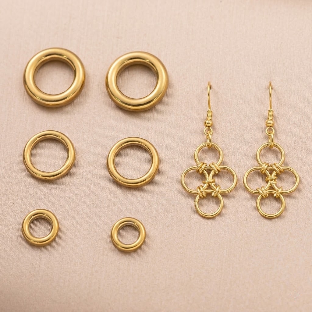 Jewelry Making Closed Jump Rings - 20 stuks roestvrijstalen gesoldeerde ronde gesloten
