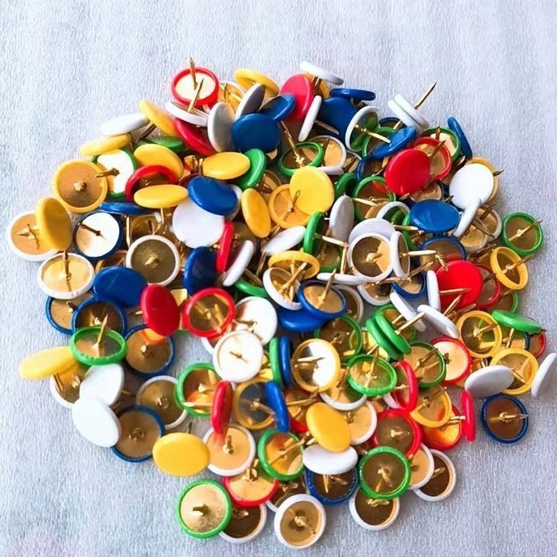Head Pin Assorted - 130 stuks push-pins met ronde kop,