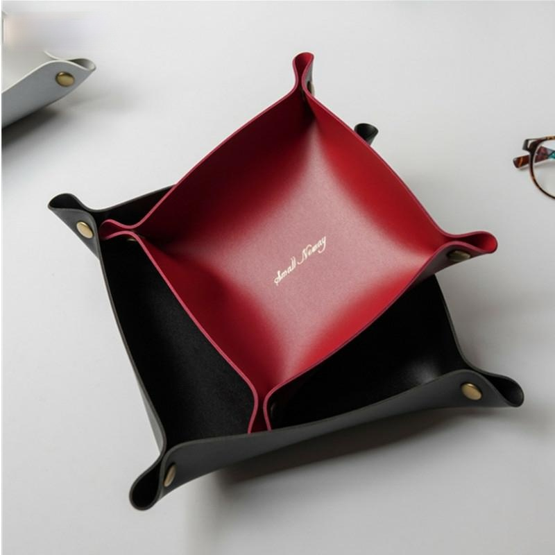 Jewelry Making Desk - Scandinavische stijl lederen opbergvak desktop organizer