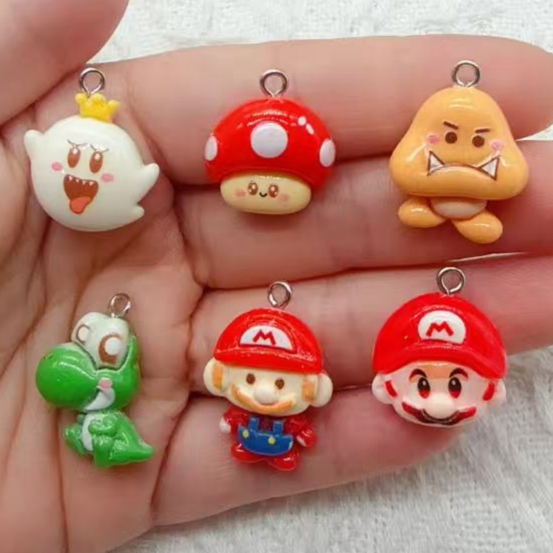 Jewelry Making Resin - 10 stuks hars cartoon hangers, DIY