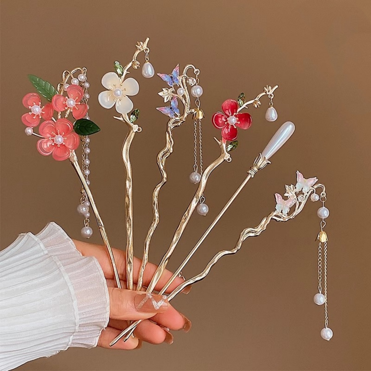 Jewelry Making With Beads - 2025 Nieuwe Bloem Haarspeld Voor Vrouwen