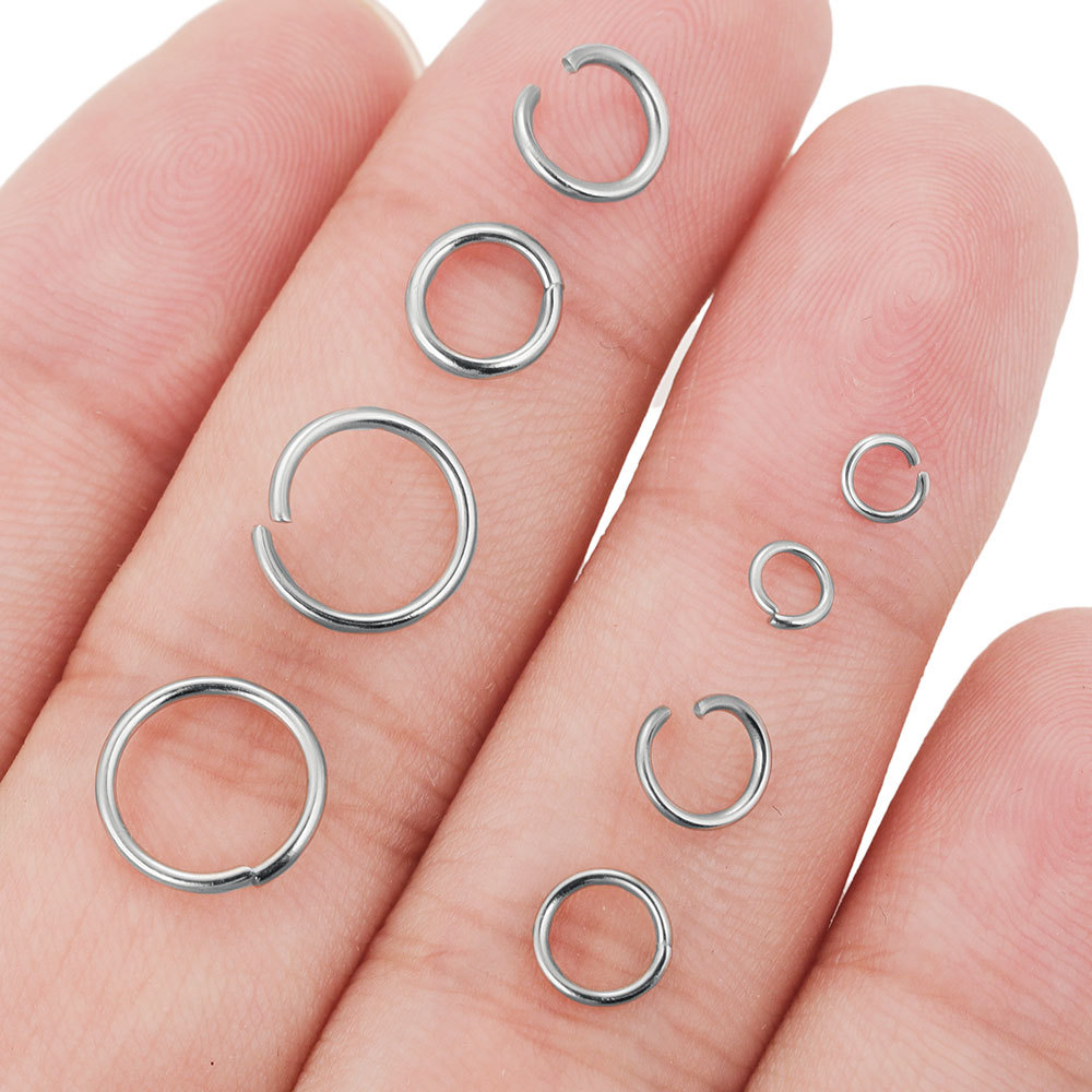 1200 stuks roestvrijstalen rin - Jewelry Making Closed Jump Rings recensie en prijs