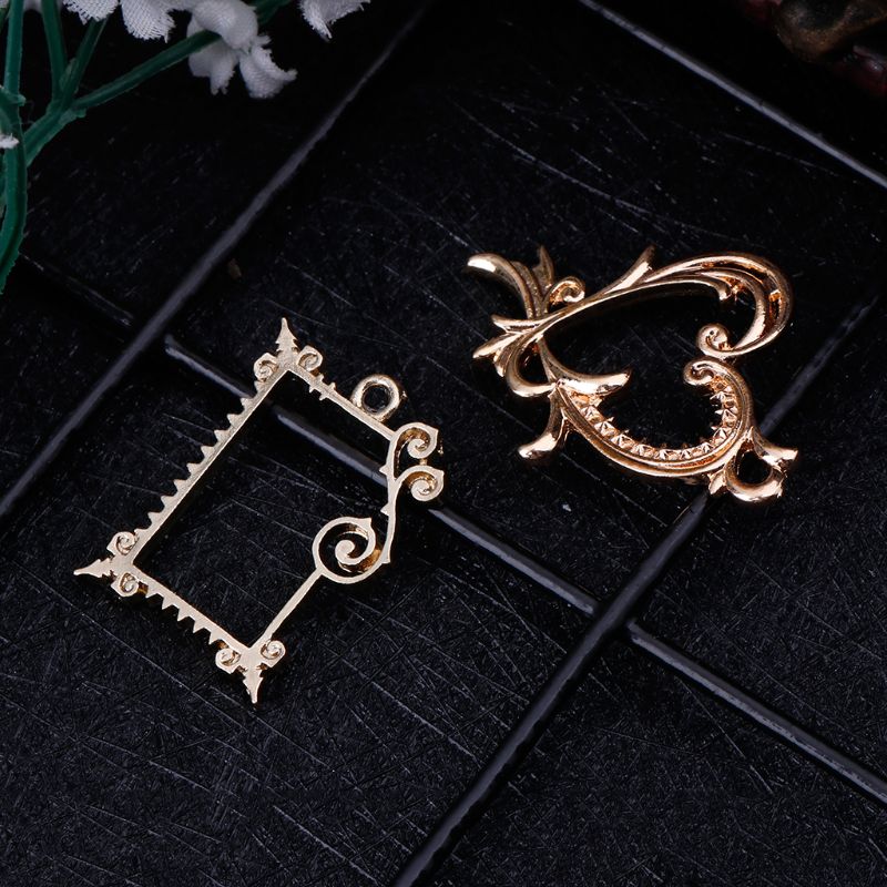 4 Pcs Metalen Frame Antieke Pr - Jewelry Making Uv Resin Kit recensie en prijs