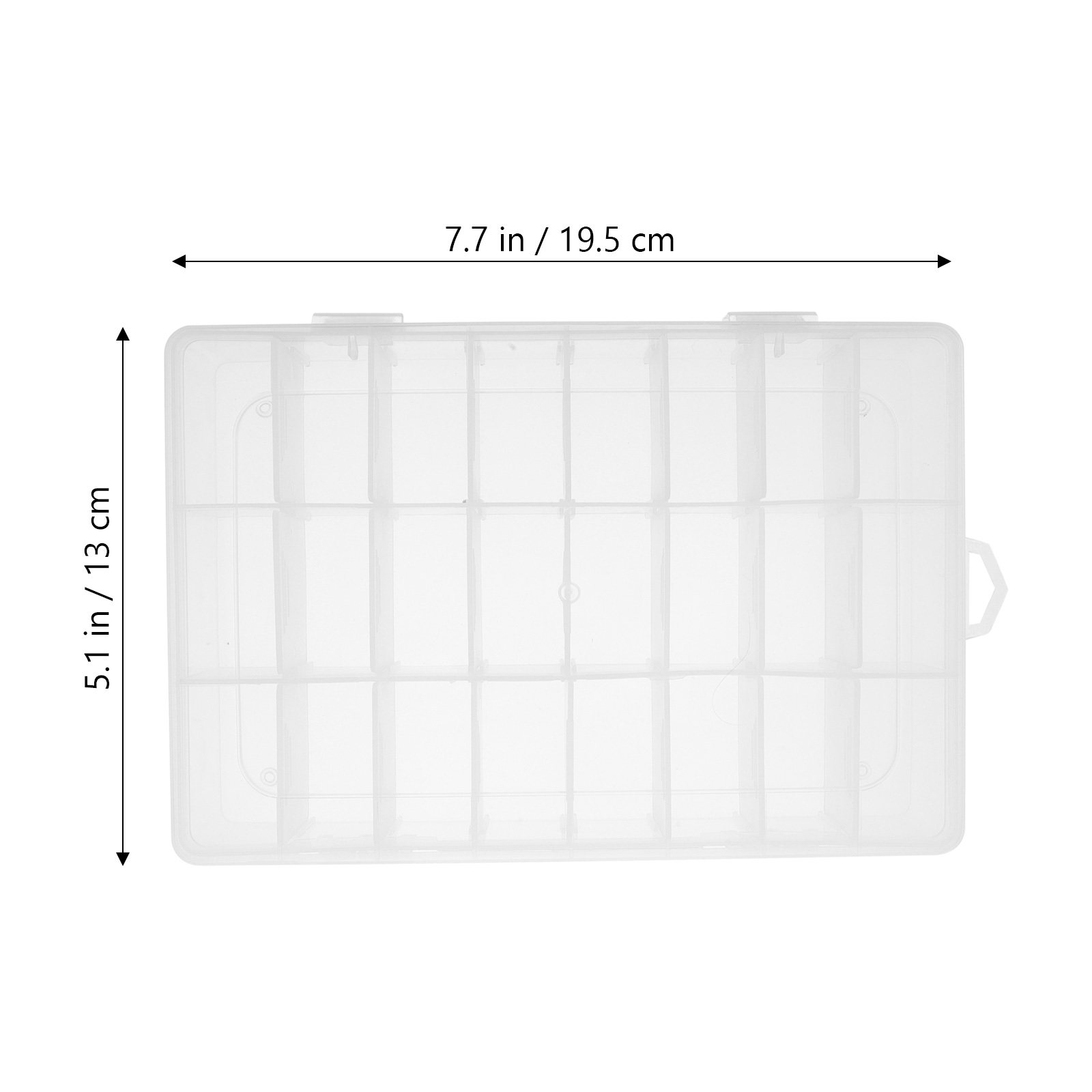 2 stuks plastic opbergdoos met - Jewelry Making Organizer recensie en prijs