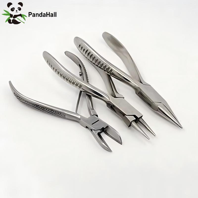 PandaHall 3 stks/set Koolstofs - Jewelry Making Needle Nose Pliers recensie en prijs