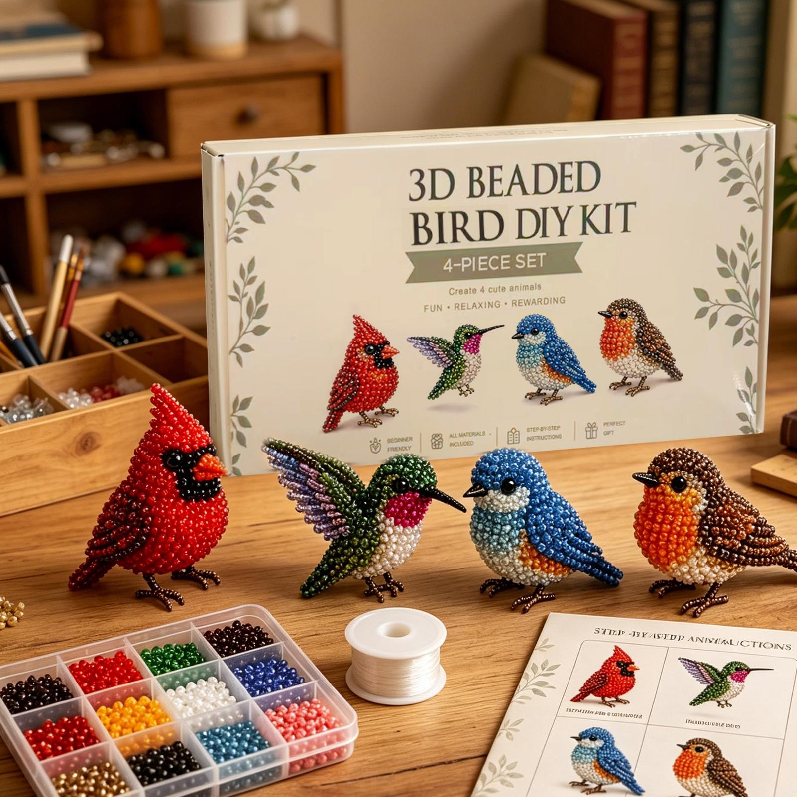 Leuke vogel- en dierenkralen k - Jewelry Making Desk recensie en prijs