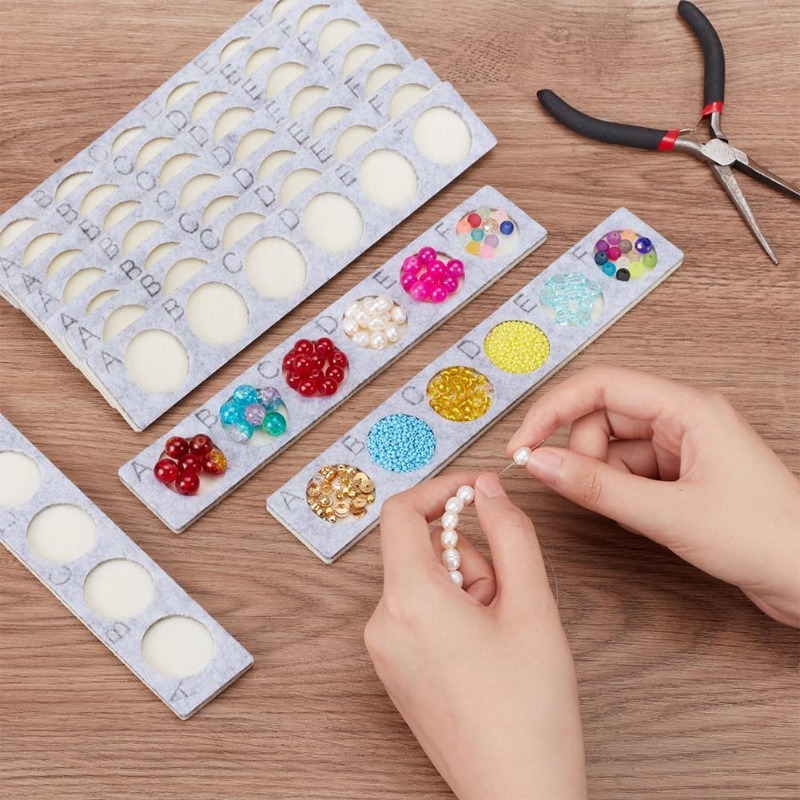 10 Stuks Kraal Ontwerp Trays K - Jewelry Making Organizer recensie en prijs