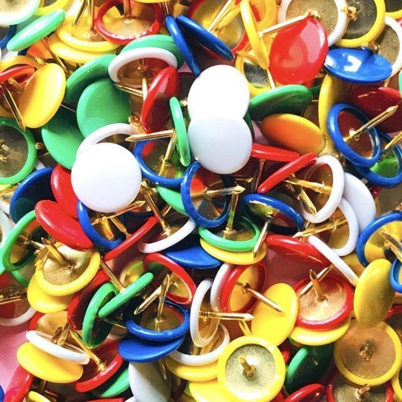 116 stuks push-pins met ronde  - Head Pin Assorted recensie en prijs