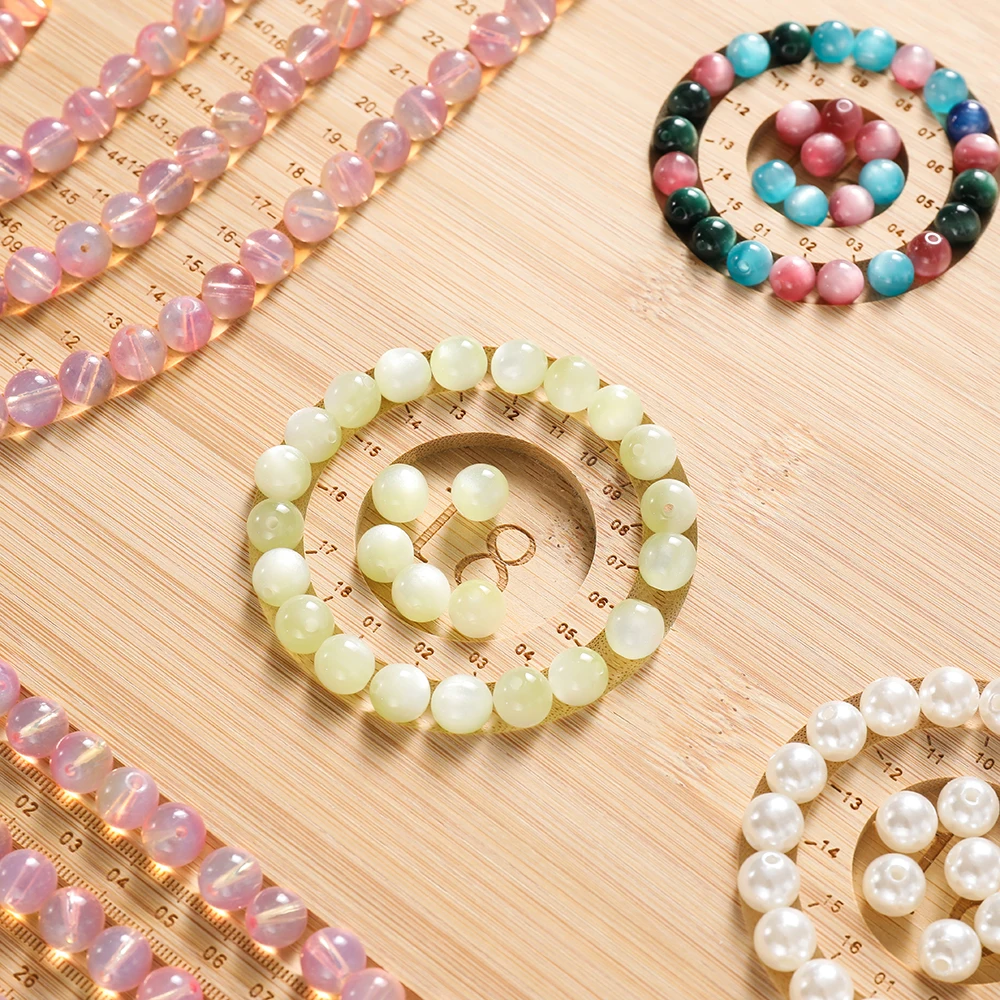 8-type houten gevlokte kralenb - Jewelry Making Organizer recensie en prijs