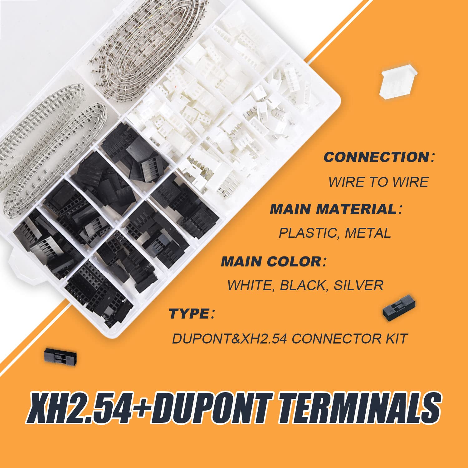 1080 Stuks Dupont/JST-XH Termi - Head Pin Assorted recensie en prijs