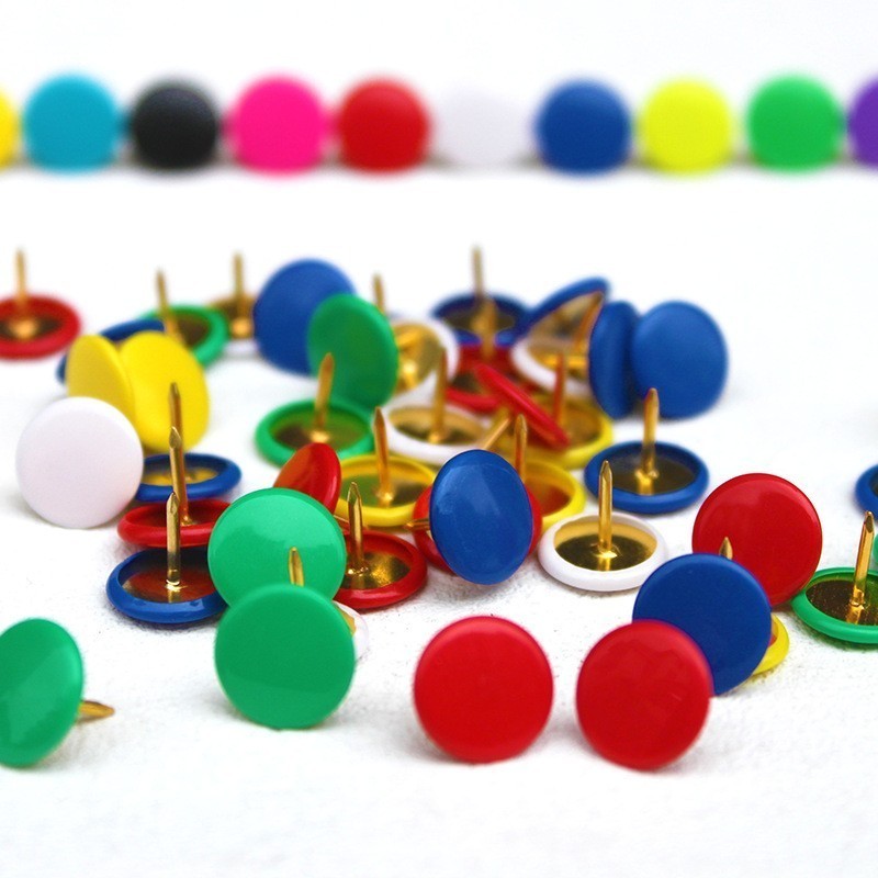 200 stuks push-pins met ronde  - Head Pin Assorted recensie en prijs