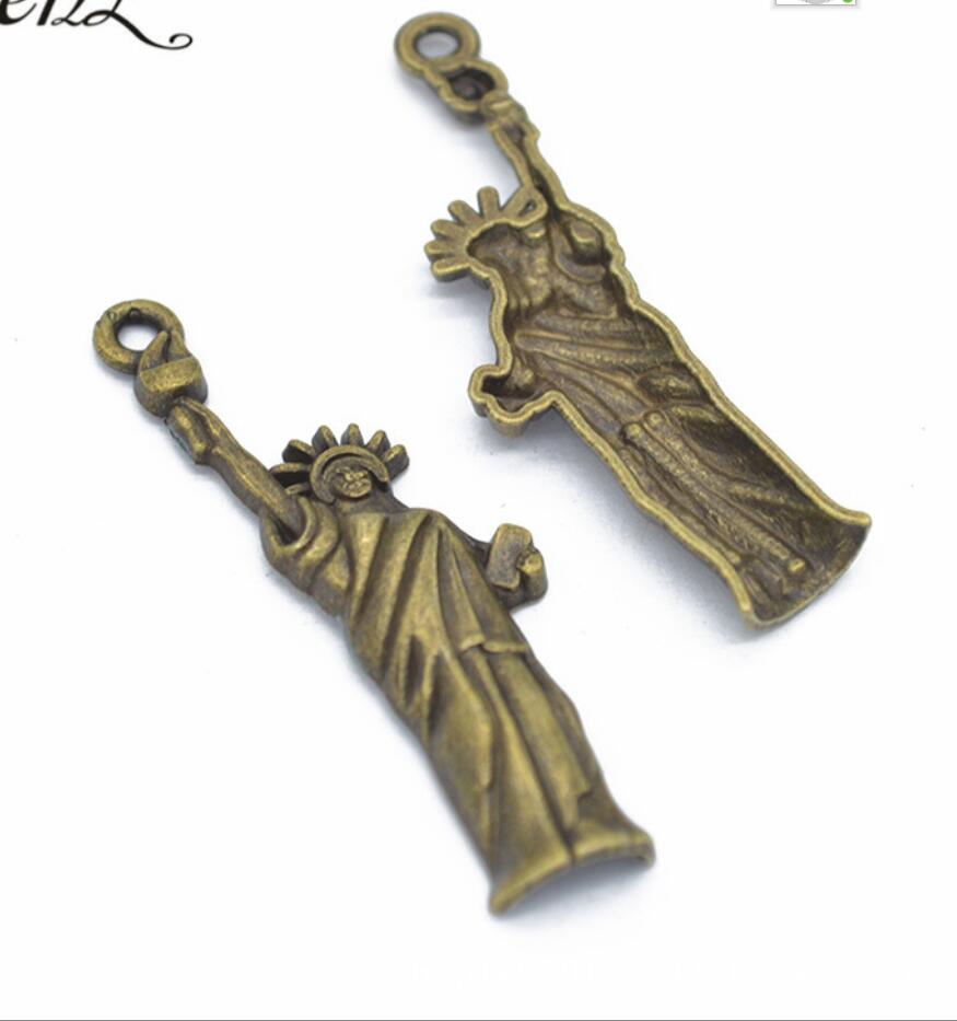5pcs Charms Vrijheidsbeeld New - Jewelry Making York recensie en prijs