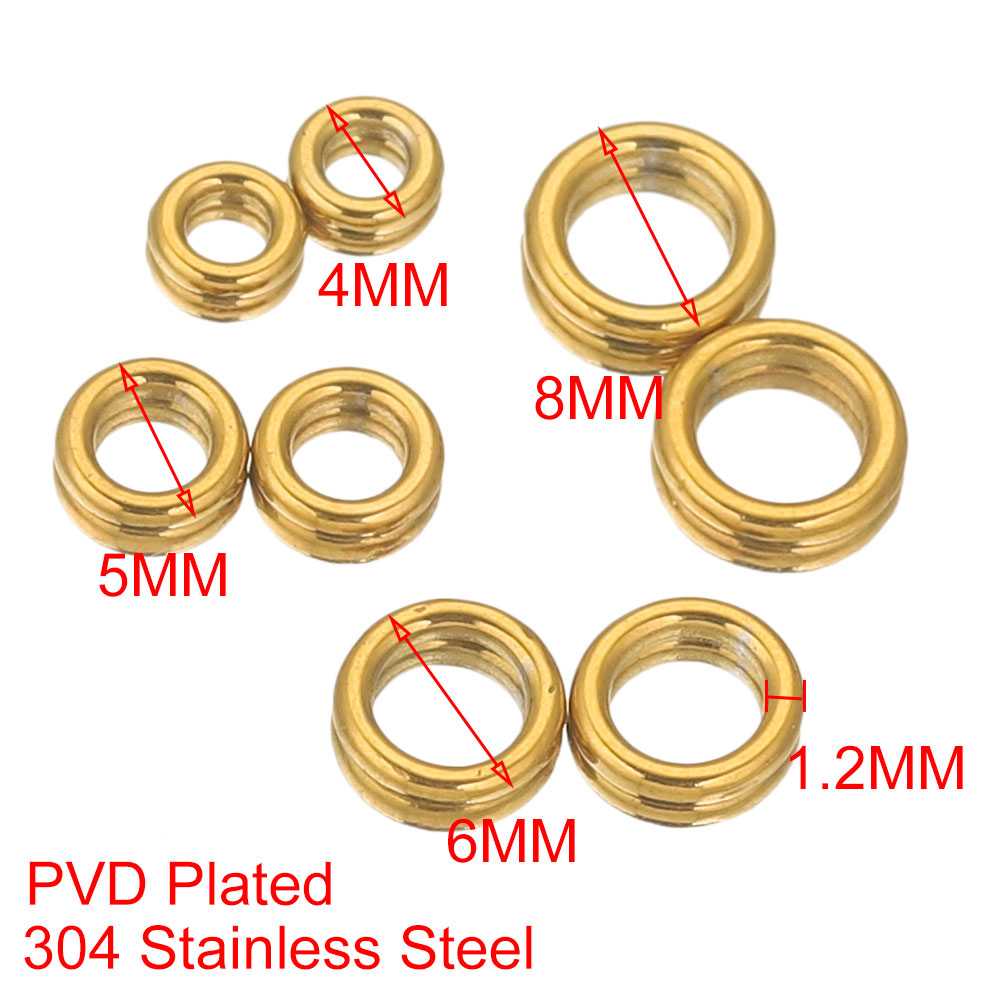 50 stuks roestvrij staal geslo - Jewelry Making Closed Jump Rings recensie en prijs