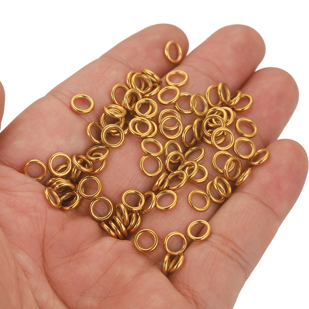 50 stuks roestvrij staal geslo - Jewelry Making Closed Jump Rings recensie en prijs