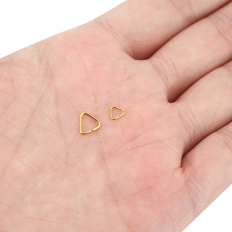 50 stuks 5mm 8mm RVS Driehoeki - Jewelry Making Closed Jump Rings recensie en prijs