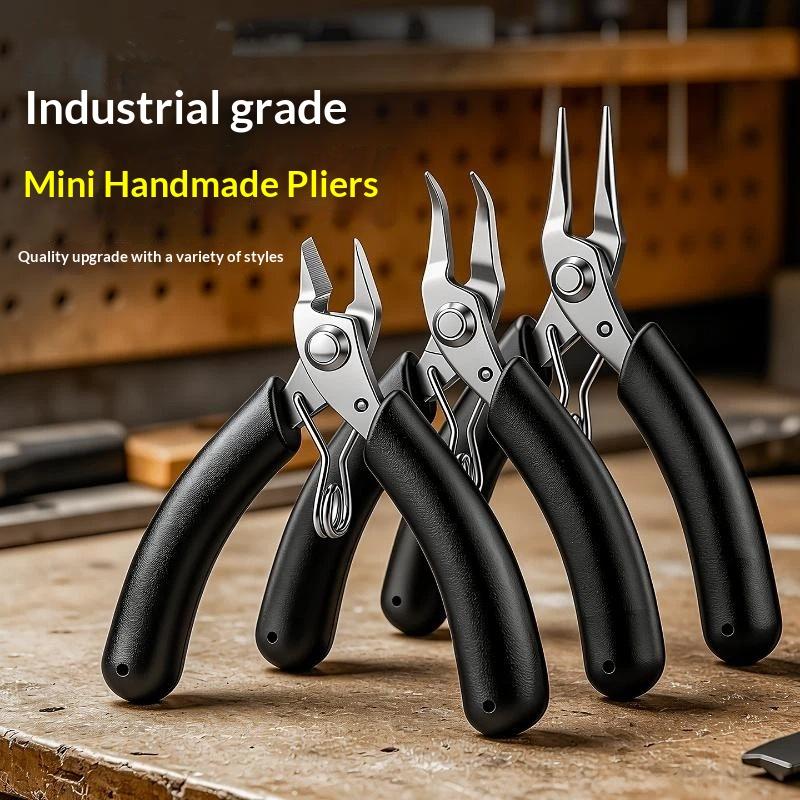 Roestvrijstalen gebogen mini-n - Jewelry Making Needle Nose Pliers recensie en prijs