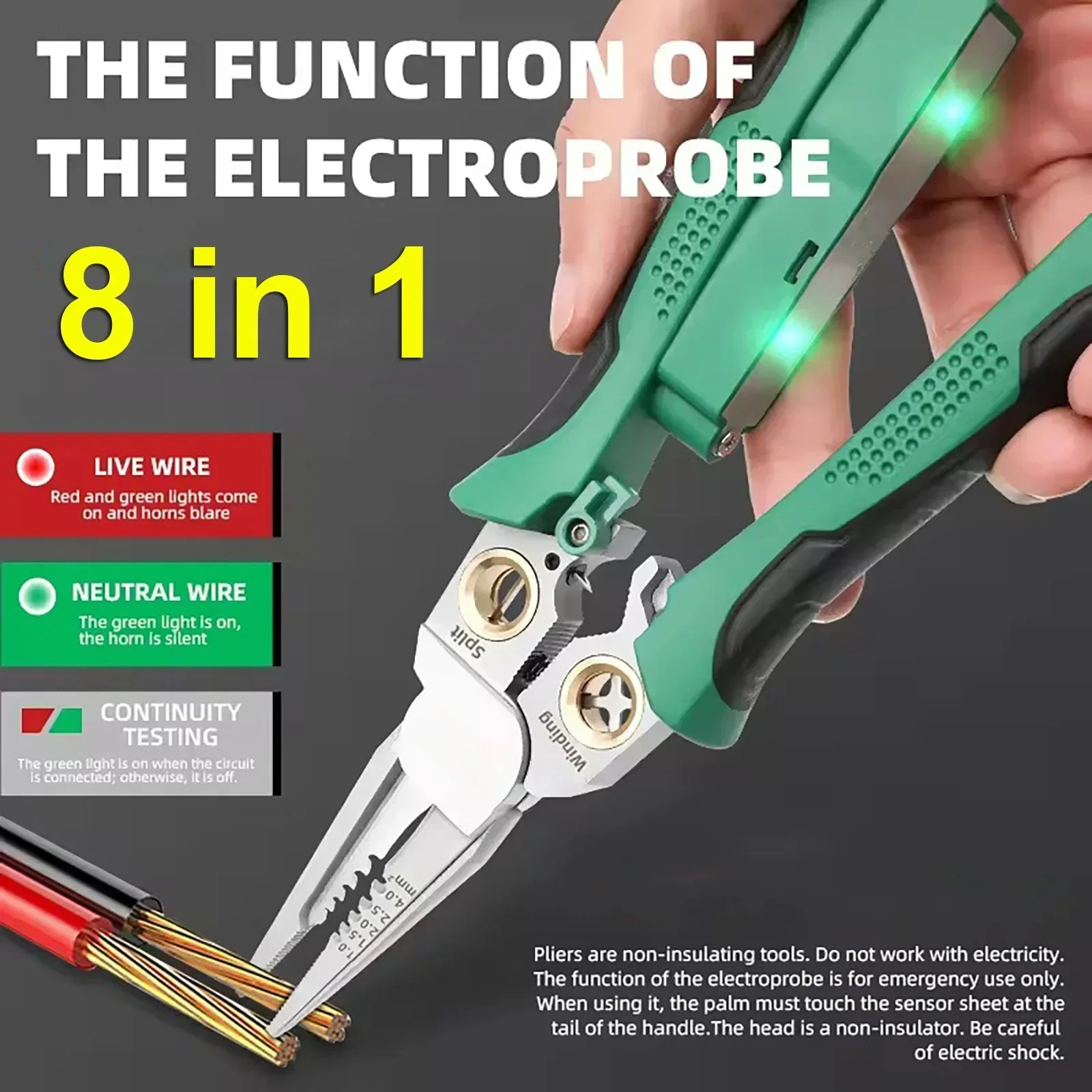 8-in-1 roestvrijstalen draadst - Jewelry Making Needle Nose Pliers recensie en prijs
