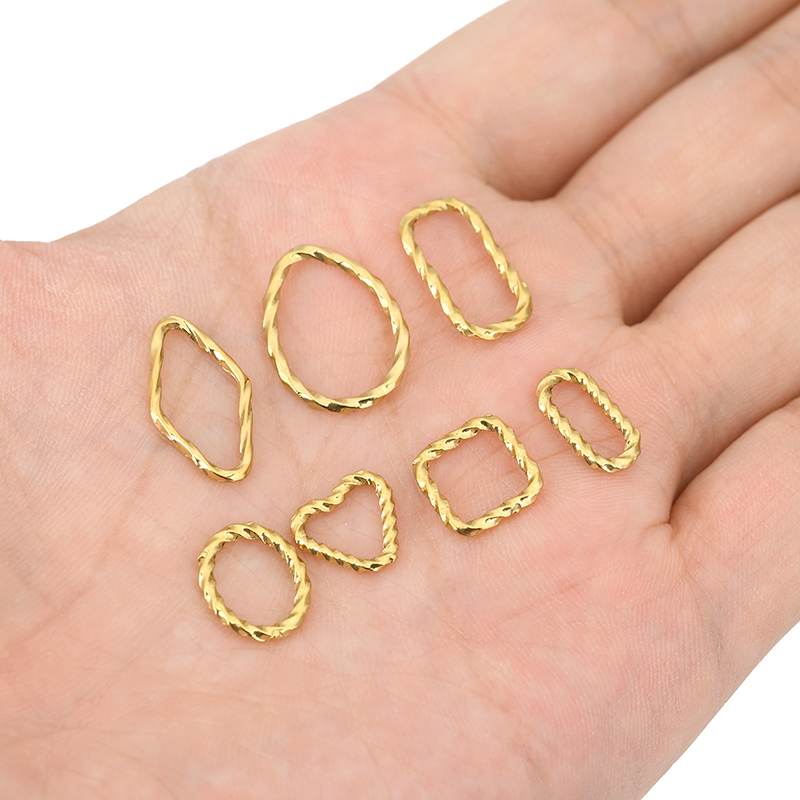 10 stuks roestvrijstalen geslo - Jewelry Making Closed Jump Rings recensie en prijs