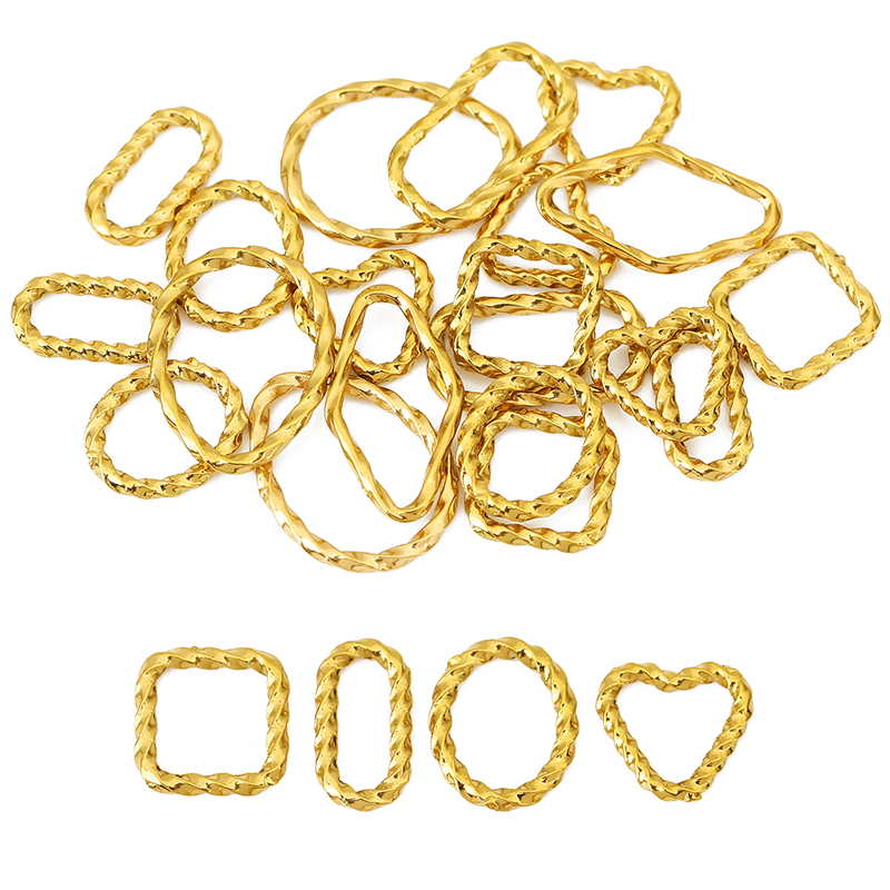 10 stuks roestvrijstalen geslo - Jewelry Making Closed Jump Rings recensie en prijs