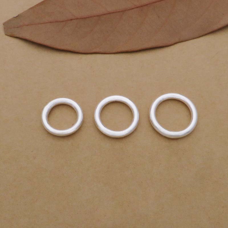 10 stks Echt Real Pure Solid 9 - Jewelry Making Closed Jump Rings recensie en prijs