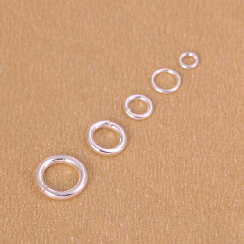 10 stks Echt Real Pure Solid 9 - Jewelry Making Closed Jump Rings recensie en prijs