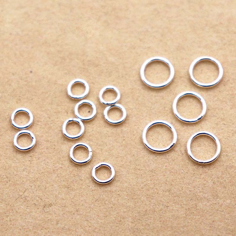 10 stks Echt Real Pure Solid 9 - Jewelry Making Closed Jump Rings recensie en prijs