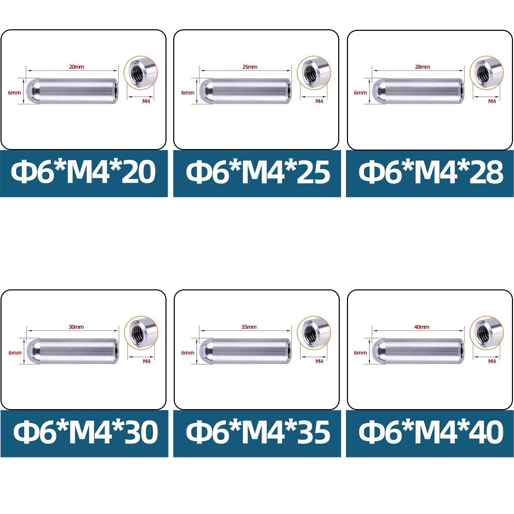 30/60PCS 304 SUS Binnendraad P - Head Pin Assorted recensie en prijs