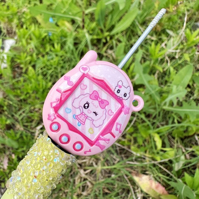 Tamagotchi dubbelzijdig bedruk - Jewelry Making With Beads recensie en prijs
