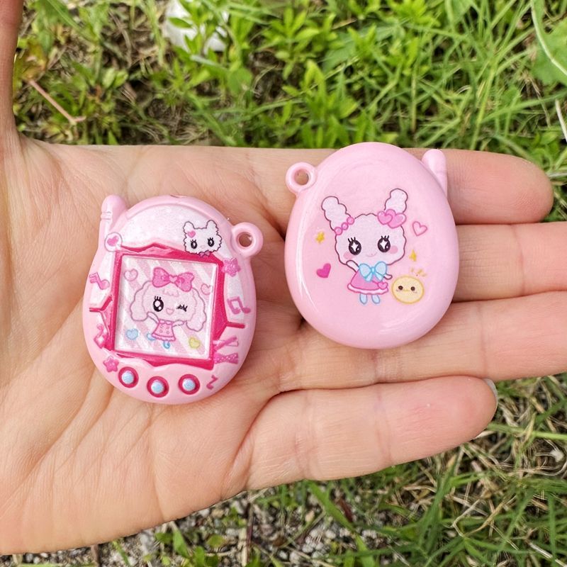 Tamagotchi dubbelzijdig bedruk - Jewelry Making With Beads recensie en prijs