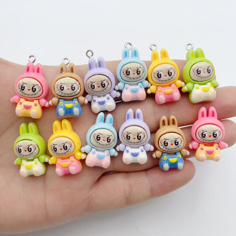 10 stuks Kawaii Konijn Aardbei - Jewelry Making Resin recensie en prijs