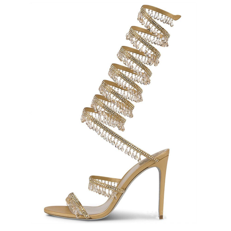 Dunne sandalen met hoge hakken - Jewelry Making With Beads recensie en prijs