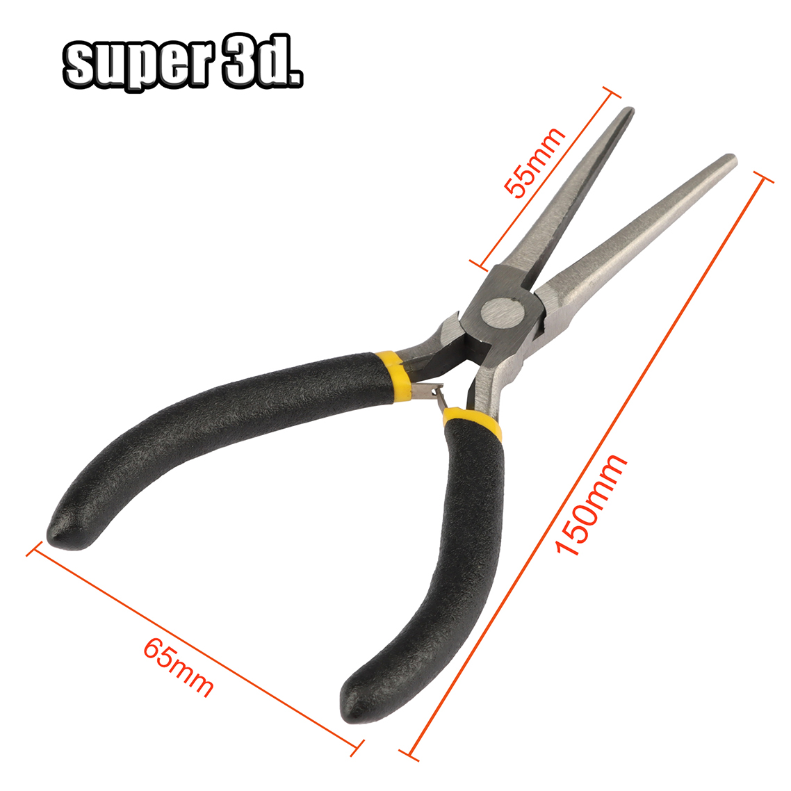 Mini Punttang Carbon Staal Mul - Jewelry Making Needle Nose Pliers recensie en prijs