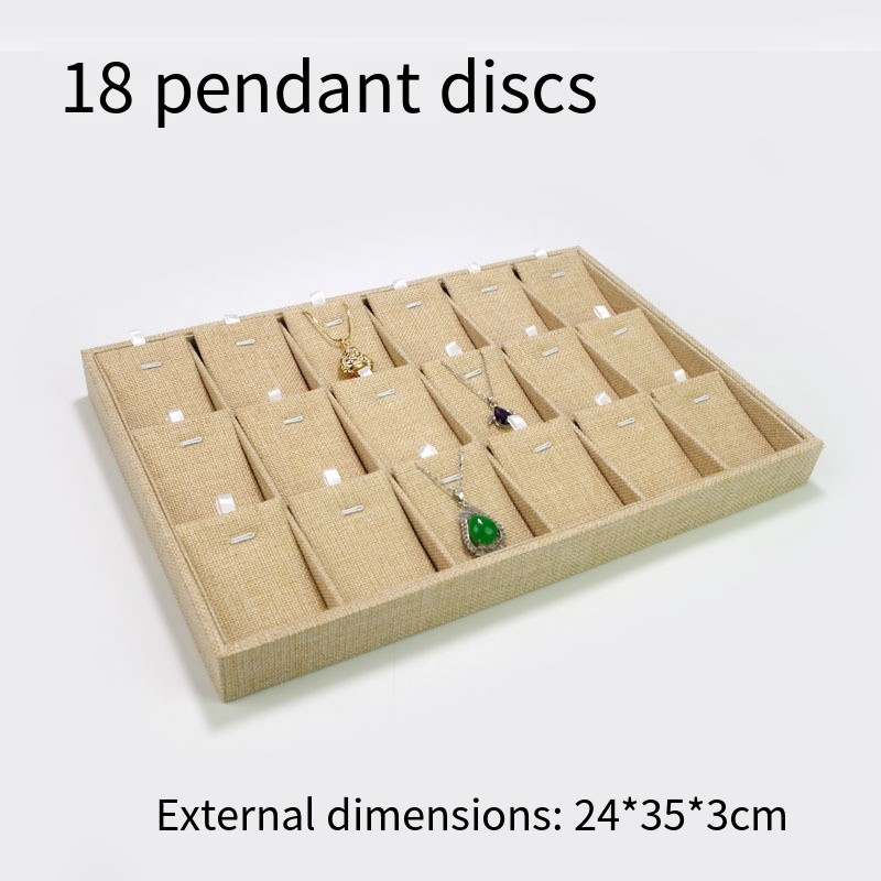 Elegante linnen sieraden displ - Jewelry Making Organizer recensie en prijs