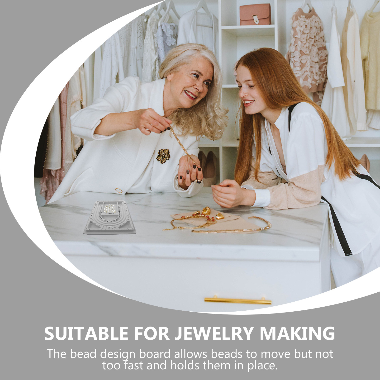 2 stuks kralenontwerpplank voo - Jewelry Making Organizer recensie en prijs