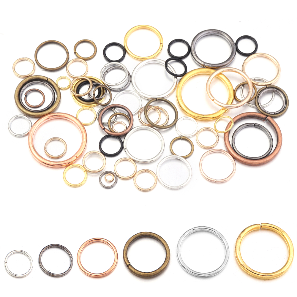 50-200 stks/partij 3-20mm Enke - Jewelry Making Closed Jump Rings recensie en prijs