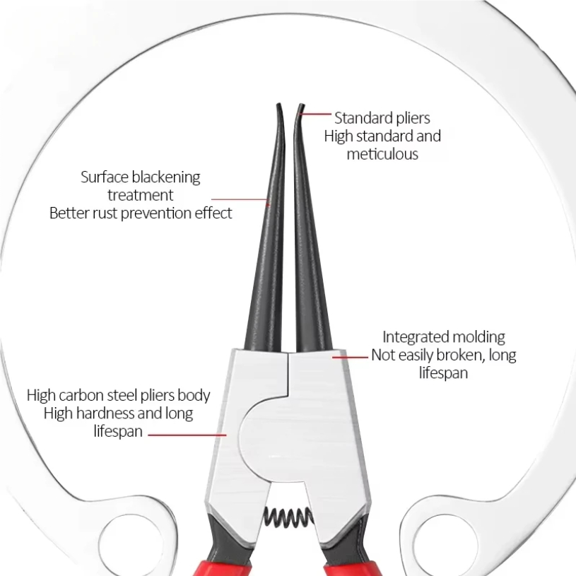 5-In Borgringtang, Punttang Bo - Jewelry Making Needle Nose Pliers recensie en prijs