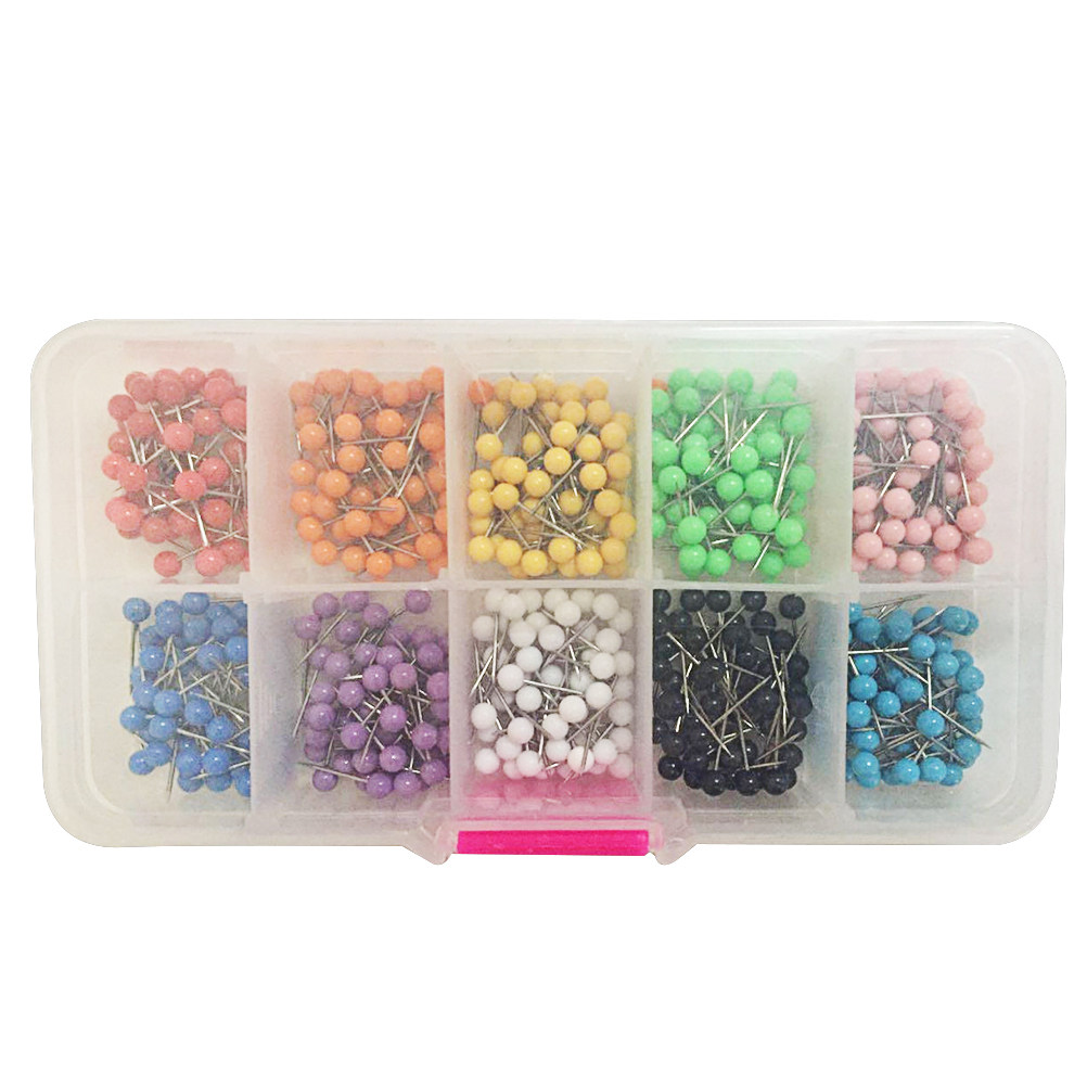 500 stuks decoratieve punaises - Head Pin Assorted recensie en prijs